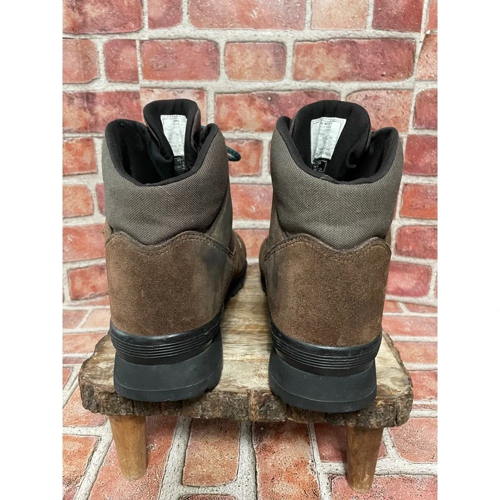 Merrell Omni WTC+ Weathertight Hiking Boots Mens 10.5 Brown Suede Air Cushion